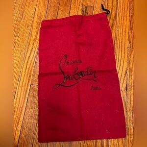 Christian Louboutin dust bag for flats